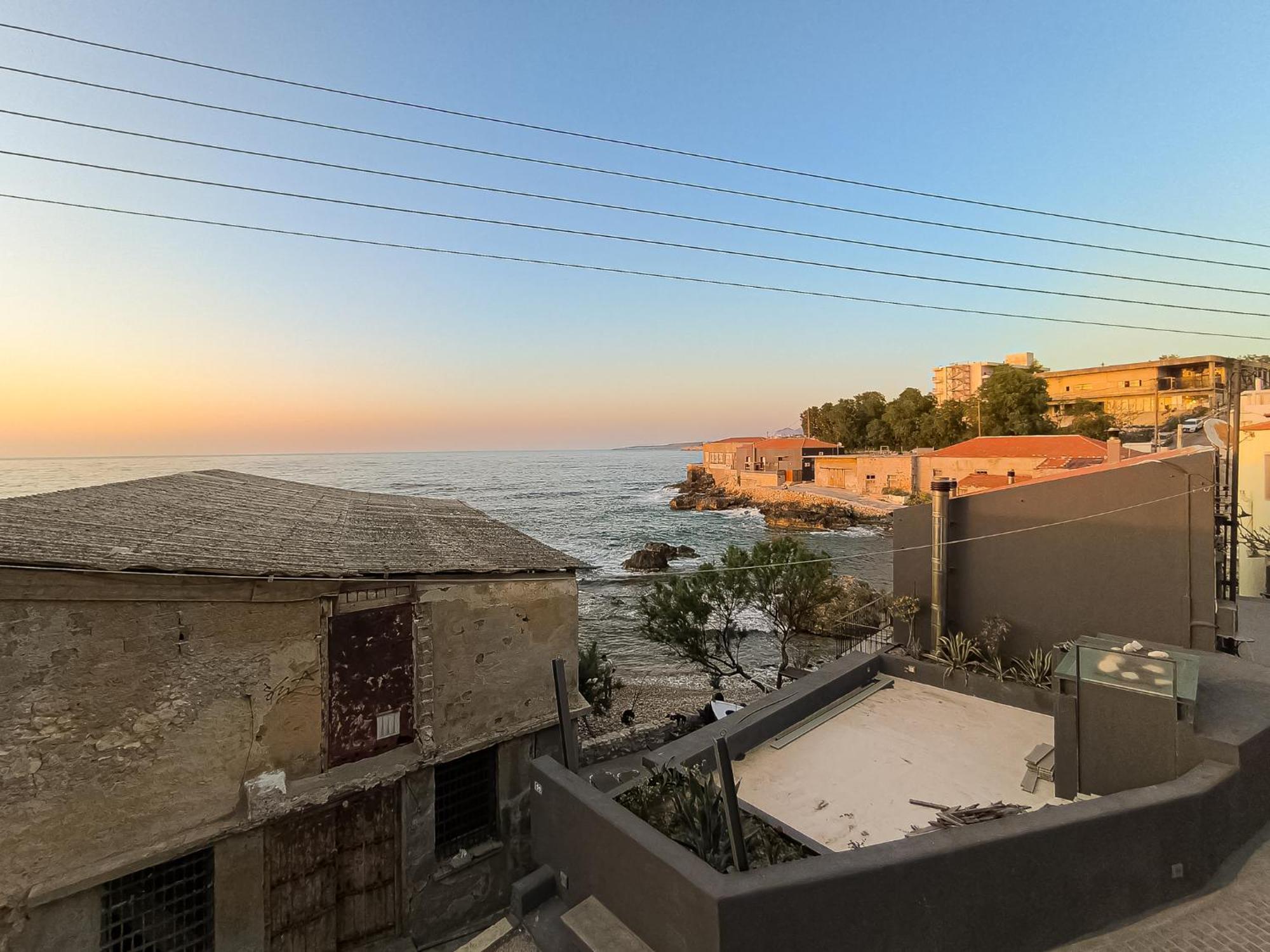 Charming Old Tannery House With Spacious Veranda And Stunning Sea View! Chania  Exterior photo