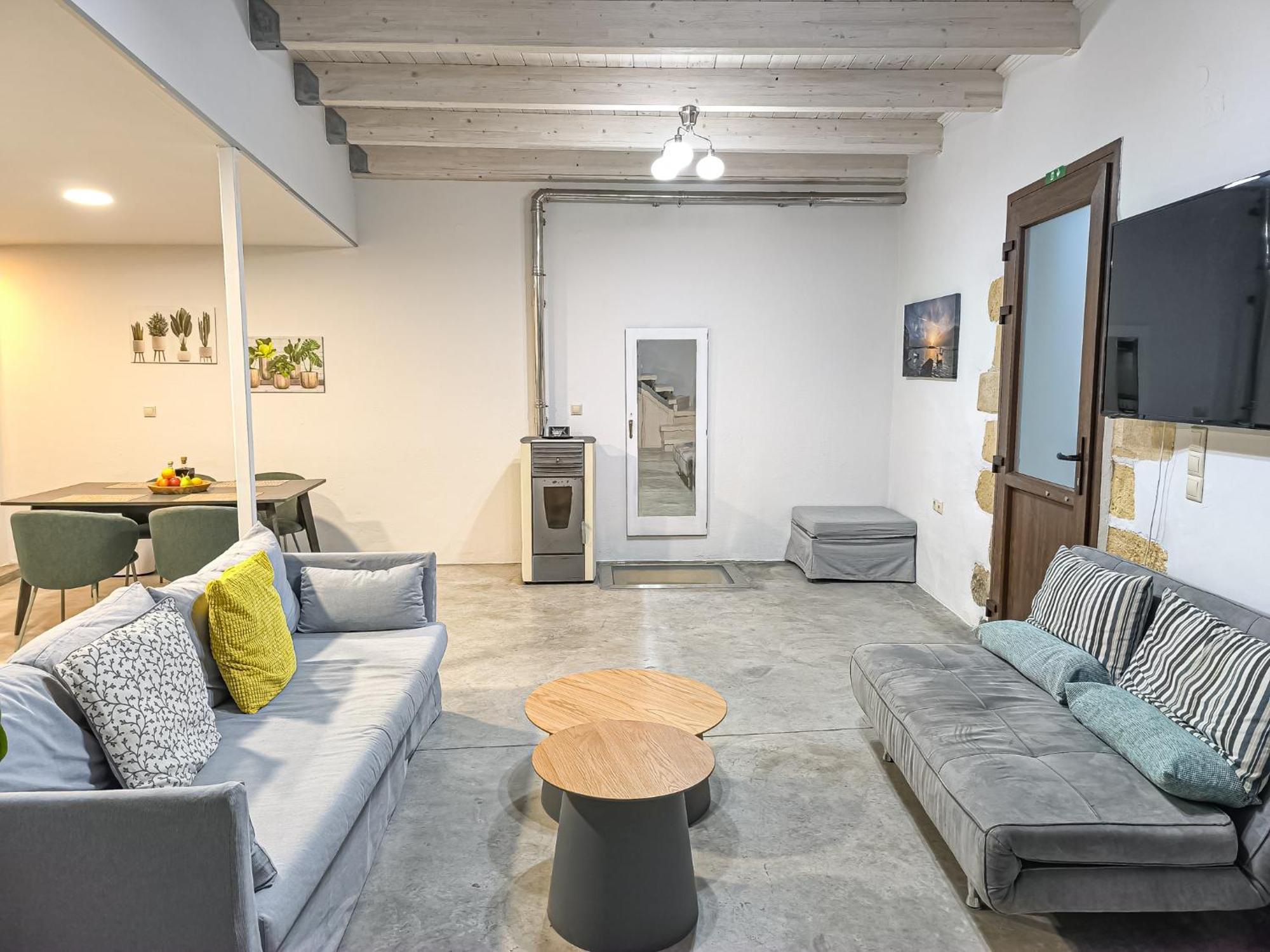 Charming Old Tannery House With Spacious Veranda And Stunning Sea View! Chania  Exterior photo