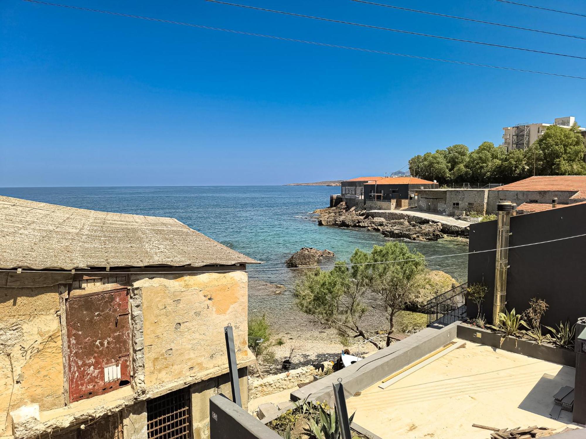 Charming Old Tannery House With Spacious Veranda And Stunning Sea View! Chania  Exterior photo