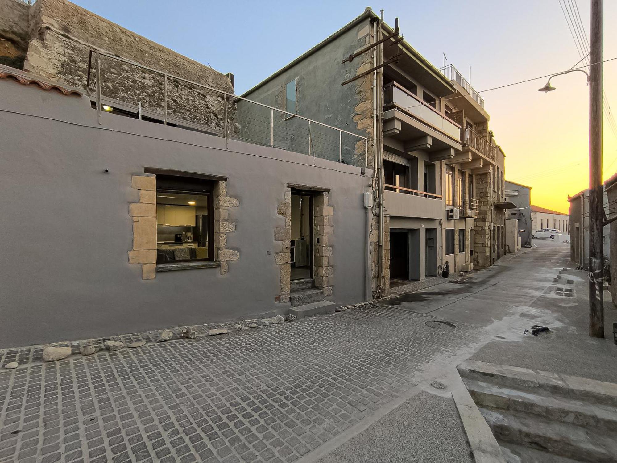 Charming Old Tannery House With Spacious Veranda And Stunning Sea View! Chania  Exterior photo