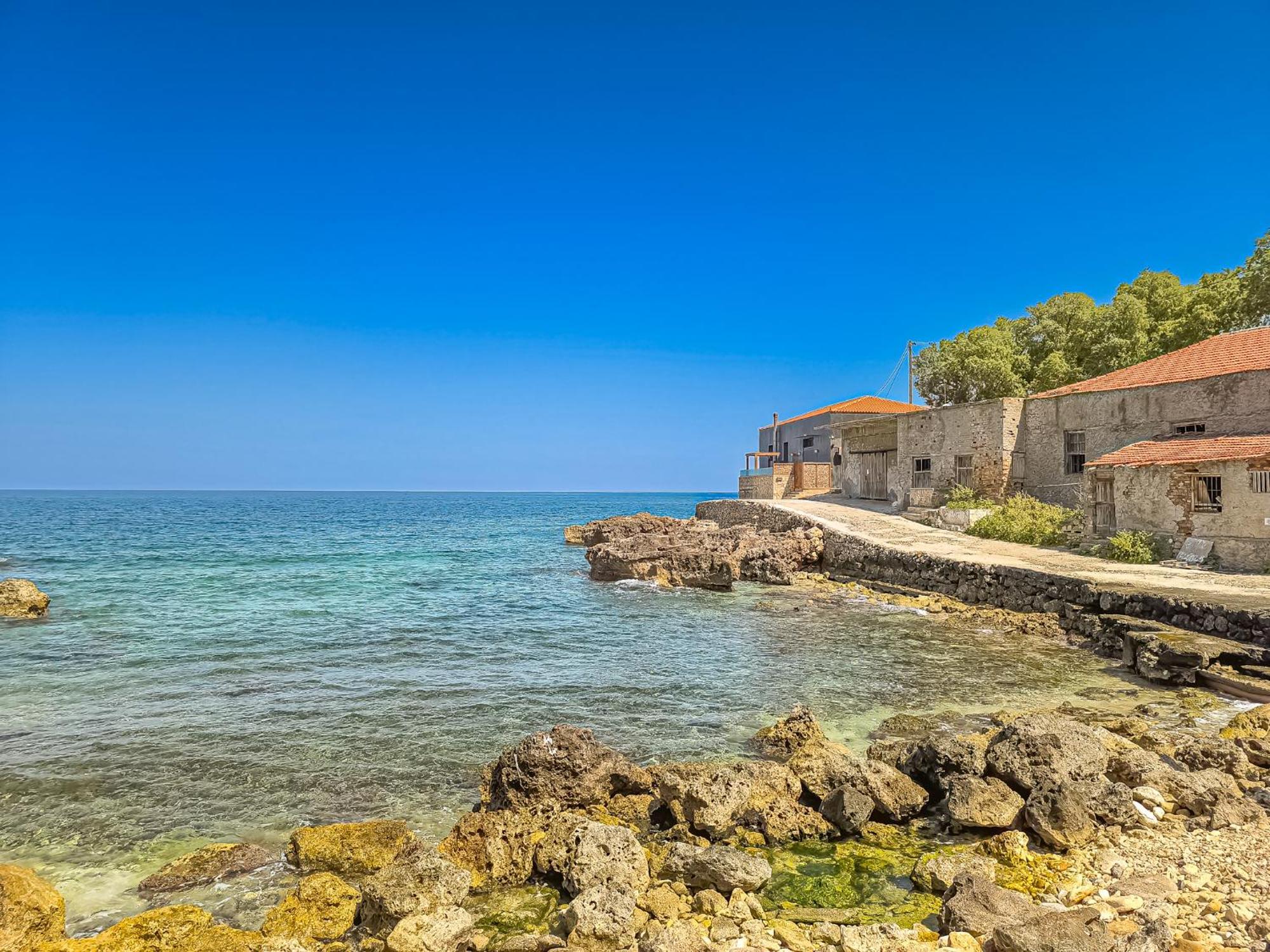 Charming Old Tannery House With Spacious Veranda And Stunning Sea View! Chania  Exterior photo
