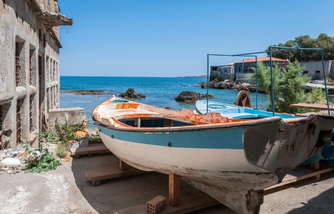 Charming Old Tannery House With Spacious Veranda And Stunning Sea View! Chania  Exterior photo